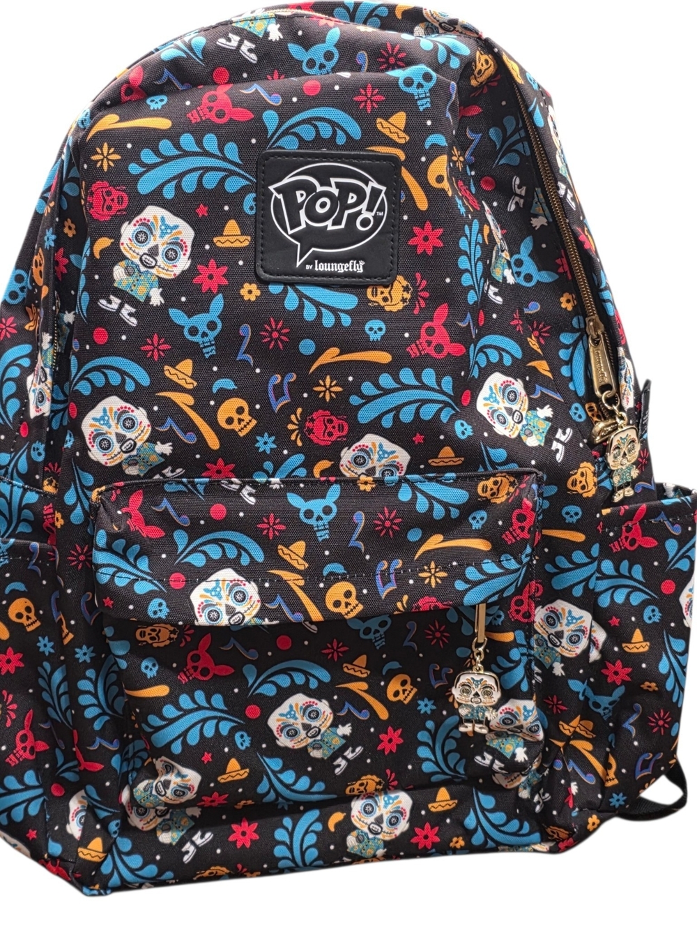 Funko Pop Loungefly Gabriel Fluffy Iglesias Day of the Dead Backpack Sugar Skull